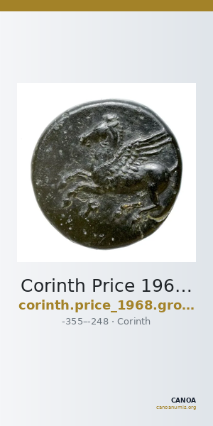 Corinth Price 1968 Group I — CANOA