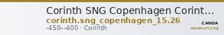 Corinth SNG Copenhagen Corinth 26 — CANOA