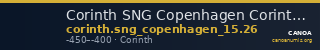 Corinth SNG Copenhagen Corinth 26 — CANOA