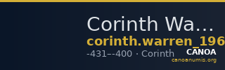 Corinth Warren 1968 Group I — CANOA