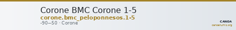 Corone BMC Corone 1-5 — CANOA