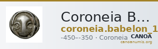 Coroneia Babelon 1914 279-282 — CANOA