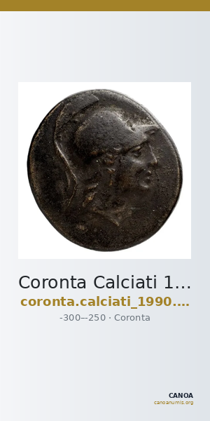 Coronta Calciati 1990 1-2 — CANOA