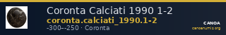 Coronta Calciati 1990 1-2 — CANOA