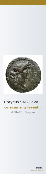 Corycus SNG Levante 802-3 — CANOA