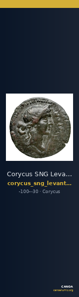 Corycus SNG Levante 802-3 — CANOA