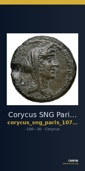Corycus SNG Paris 1073-74 — CANOA