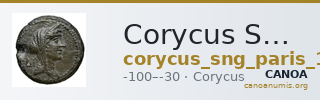 Corycus SNG Paris 1073-74 — CANOA