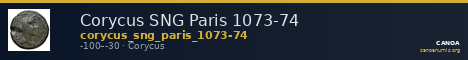 Corycus SNG Paris 1073-74 — CANOA
