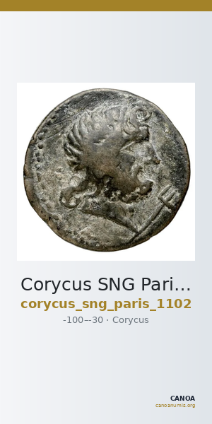 Corycus SNG Paris 1102 — CANOA