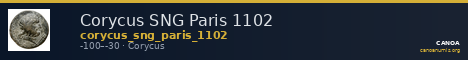 Corycus SNG Paris 1102 — CANOA