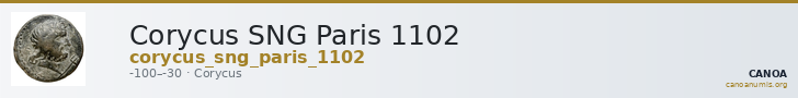 Corycus SNG Paris 1102 — CANOA