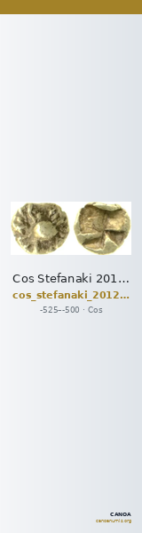 Cos Stefanaki 2012 1.2 (1/48 and 1/96 stater) — CANOA