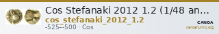 Cos Stefanaki 2012 1.2 (1/48 and 1/96 stater) — CANOA