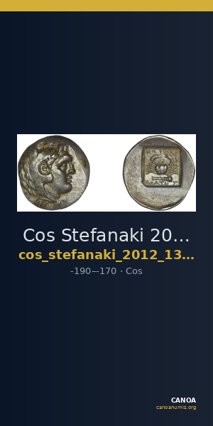 Cos Stefanaki 2012 13.40 — CANOA