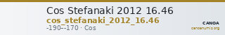 Cos Stefanaki 2012 16.46 — CANOA