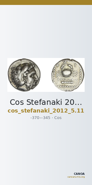 Cos Stefanaki 2012 5.11 — CANOA