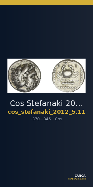 Cos Stefanaki 2012 5.11 — CANOA