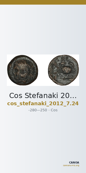 Cos Stefanaki 2012 7.24 — CANOA
