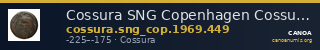 Cossura SNG Copenhagen Cossura 449 — CANOA