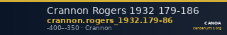 Crannon Rogers 1932 179-186 — CANOA
