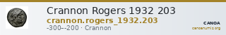 Crannon Rogers 1932 203 — CANOA
