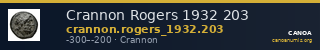 Crannon Rogers 1932 203 — CANOA