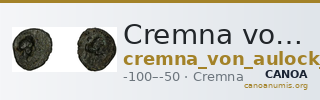 Cremna von Aulock 1979 892-906 — CANOA