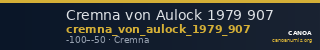 Cremna von Aulock 1979 907 — CANOA