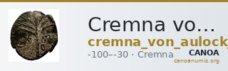 Cremna von Aulock 1979 927-32 — CANOA