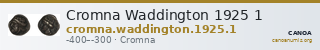 Cromna Waddington 1925 1 — CANOA