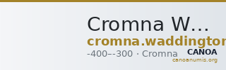 Cromna Waddington 1925 2 — CANOA