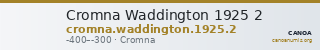 Cromna Waddington 1925 2 — CANOA