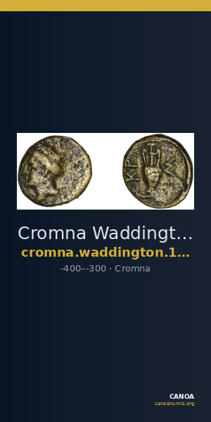 Cromna Waddington 1925 4-5 — CANOA