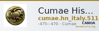 Cumae Historia Numorum Italy 511 — CANOA