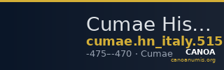 Cumae Historia Numorum Italy 515 — CANOA