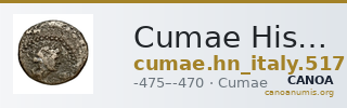 Cumae Historia Numorum Italy 517 — CANOA
