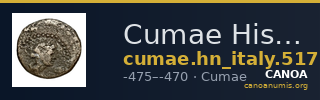 Cumae Historia Numorum Italy 517 — CANOA