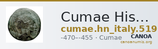 Cumae Historia Numorum Italy 519 — CANOA