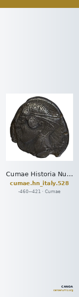 Cumae Historia Numorum Italy 528 — CANOA