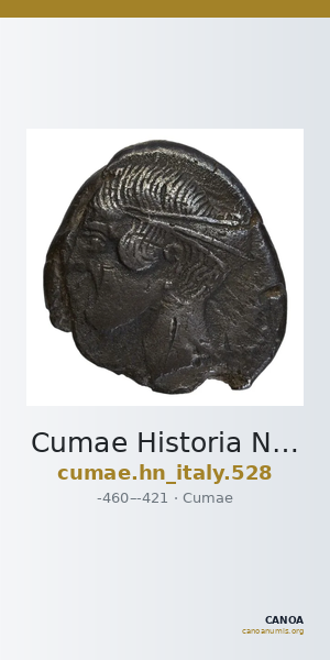 Cumae Historia Numorum Italy 528 — CANOA