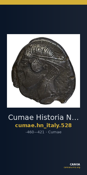 Cumae Historia Numorum Italy 528 — CANOA