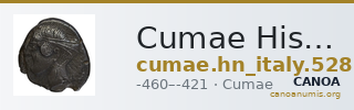 Cumae Historia Numorum Italy 528 — CANOA