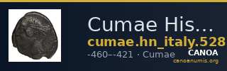 Cumae Historia Numorum Italy 528 — CANOA