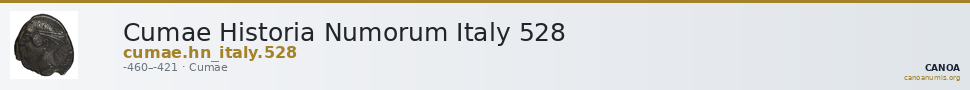 Cumae Historia Numorum Italy 528 — CANOA