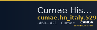 Cumae Historia Numorum Italy 529 — CANOA