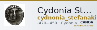 Cydonia Stefanakis 1997 Period I, Group I, Type A ; catalogue n° 1-5 — CANOA