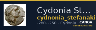 Cydonia Stefanakis 1997 Period II, Group 3 ; catalogue n° 196-204 — CANOA