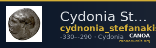 Cydonia Stefanakis 1997 Period II, Group I ; catalogue n° 130-155_165-172 — CANOA