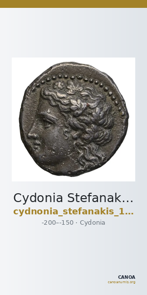 Cydonia Stefanakis 1997 Period III, Group I ; catalogue n° 205-210 — CANOA